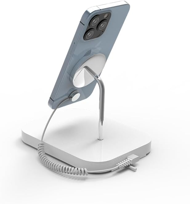 Mobile Phone Anti-Theft Device with Wireless Charging US Plug