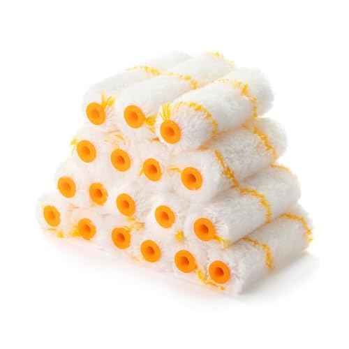 Bates- Paint Roller Covers, 18 Pack, 4-Inch Covers for Paint Roller 4 Inch Paint Roller Covers, 4 Paint Roller Covers, Covers for Paint Rollers 4 Inch, 4 Inch Rollers for Painting Small Paint Rollers