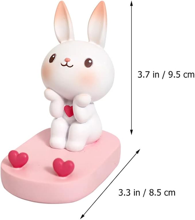 Gatuida Phone Stand Cute Rabbit Smartphone Stand Phone Holder Cartoon Animal