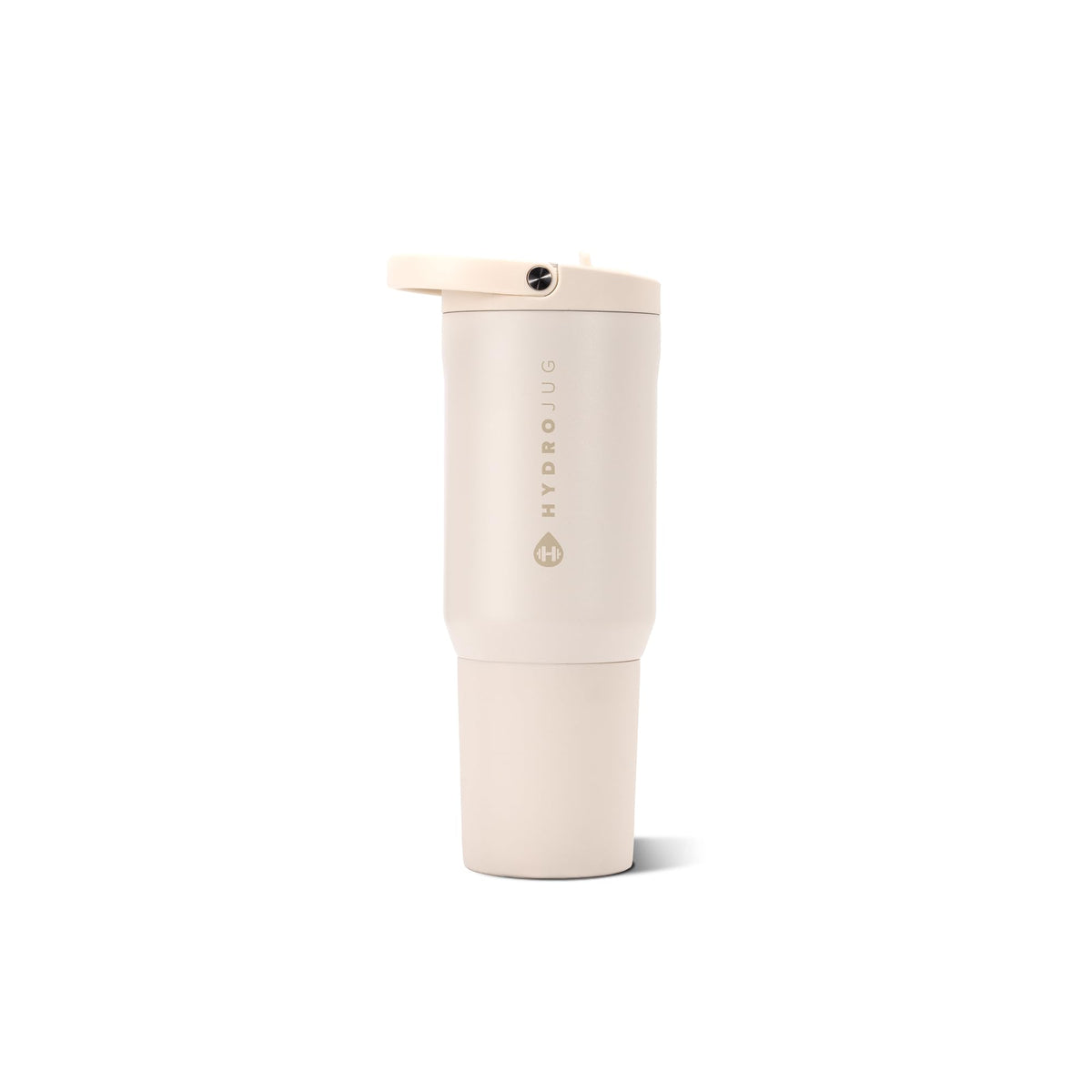 HydroJug Sport 20 oz Insulated Stainless Steel Water Bottle, Cream