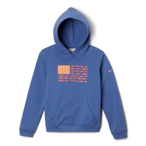 Columbia unisex-child Pfg Fish Flag Hoodie