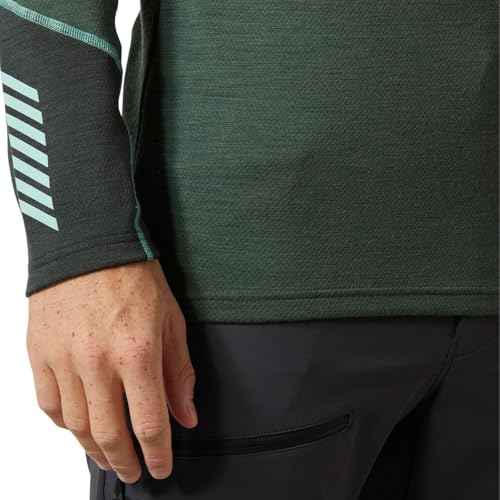 Helly-Hansen LIFA Merino Midweight Half-Zip Base Layer for Men - Performance Wicking Interior