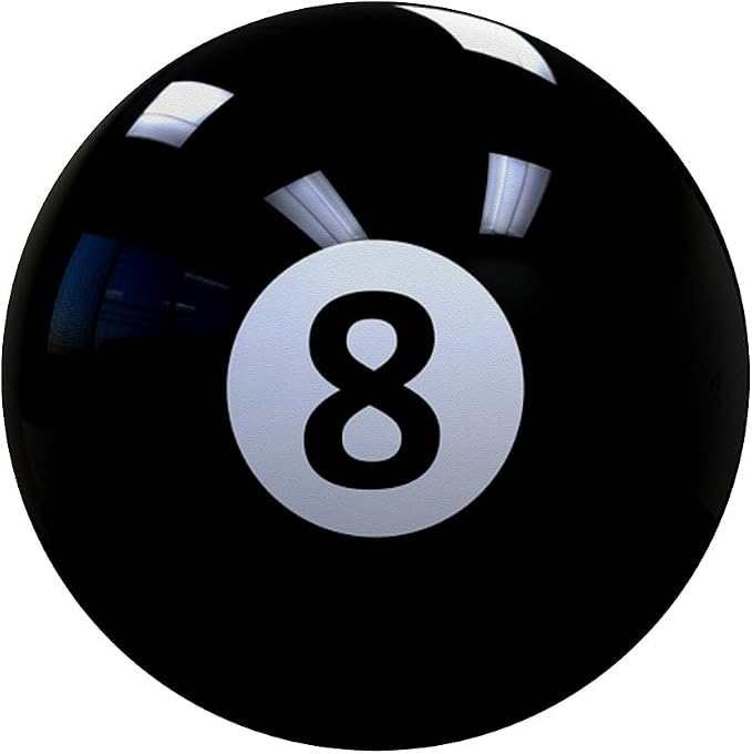 Black 8 Ball Pool Billiard PopSockets Adhesive PopGrip