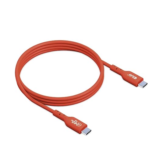 Club 3D CAC-1511 USB2 Type C to Type C Certified Bi-Directional Cable with 240W Charging 480Mb Data Transmission EPR 1m - 3.28ft