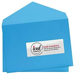 Avery Address Labels, Sure Feed and Easy Peel Technology, Glossy White Labels, 1" x 2-5/8", Permanent, Laser/Inkjet, 750 Total (6526)