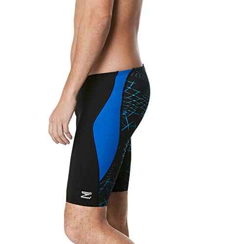 Speedo Men's Swimsuit Jammer Endurance+ Printed Team Colors