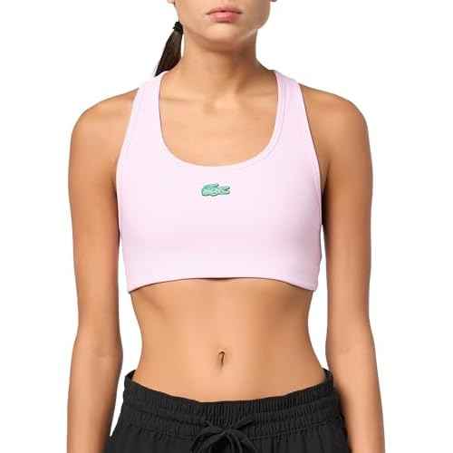 Lacoste x Bandier Women's Ribbed Sports Bra