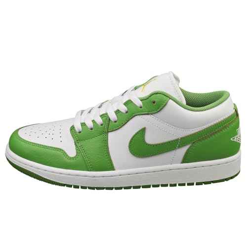 Jordan Men's 1 Low SE White/Chlorophyll-Lightening (HF4823 100) - 9