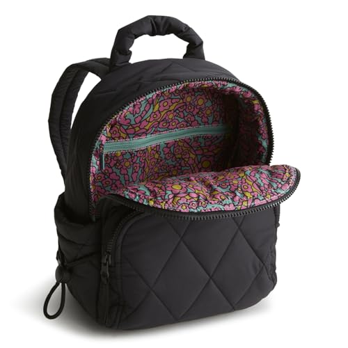 Vera Bradley Women's Featherweight Small Banbury Backpack, Moonless Night, One Size