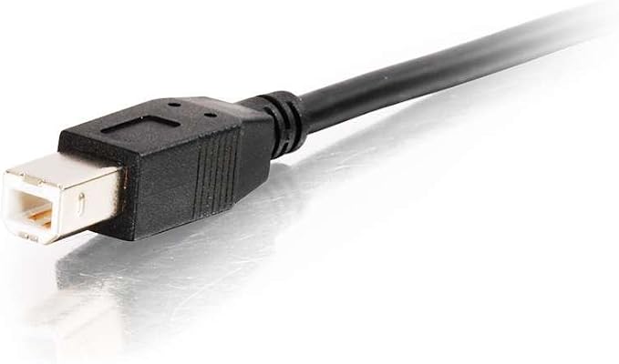 C2G 52107 USB A to A Long USB Extension Cable 6.56 Feet (2 Meters) Black (Pack of 2)