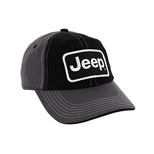 Jeep Premium Chino Twill Patch Dads Hat for Men Baseball Cap Polo Hats