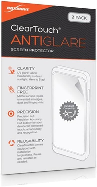 BoxWave Screen Protector Compatible with Dirtywave M8 Tracker Model:02 - ClearTouch Anti-Glare (2-Pack) Anti-Fingerprint Matte Film Skin