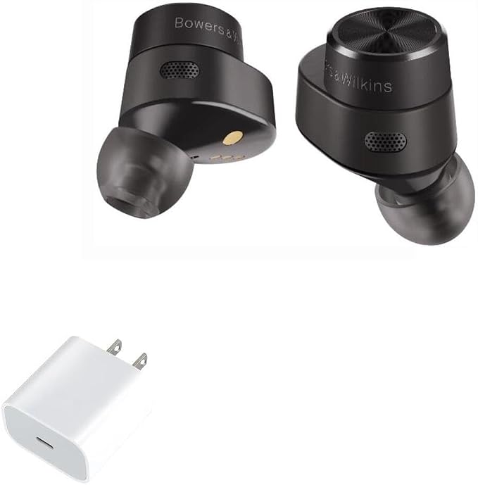 BoxWave Charger Compatible with Bowers &amp Wilkins PI5 - PD GAN miniCube (30W) 30W Tiny PD GAN Type-C Wall Charger - Winter White
