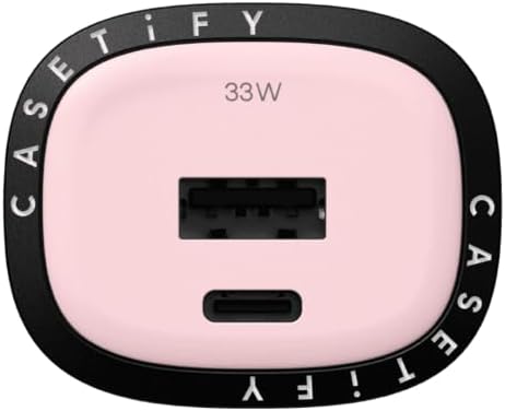 CASETiFY Powerthru 33W Fast Charger - Pink/Blue