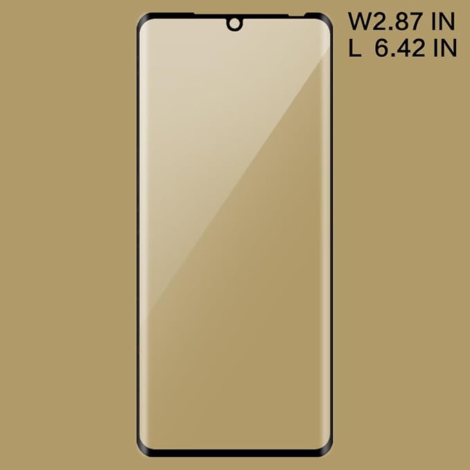 DUNSIHUI 3 Pack Screen Protector for L-G G9/VELVET 5GAnti-Scratch 9H Hardness Full Coverage For L-G G9/VELVET 5G Black Edges Silk Print Tempered glass Protector Film.
