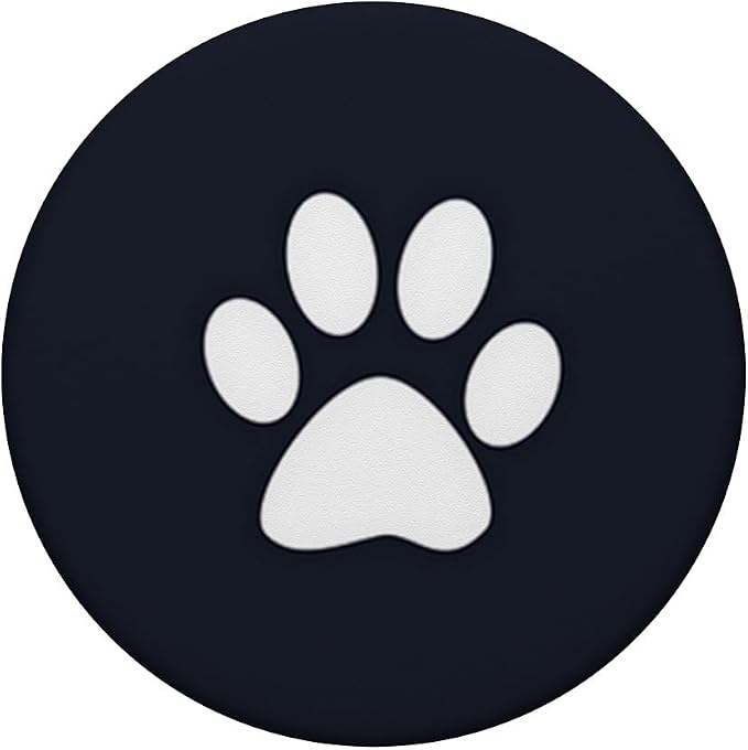 Paw Print Pop Up Cellphone Holder GripsCute Dog Popout Knob PopSockets Adhesive PopGrip