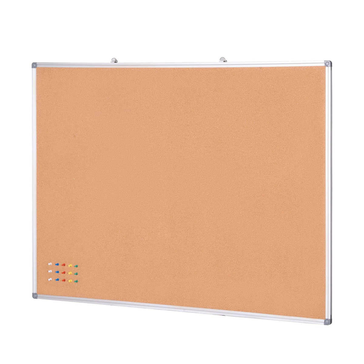 48"x36" Large Cork Board – Wall-Mounted Bulletin Board with Pin Board – Perfect for School, Home, Office