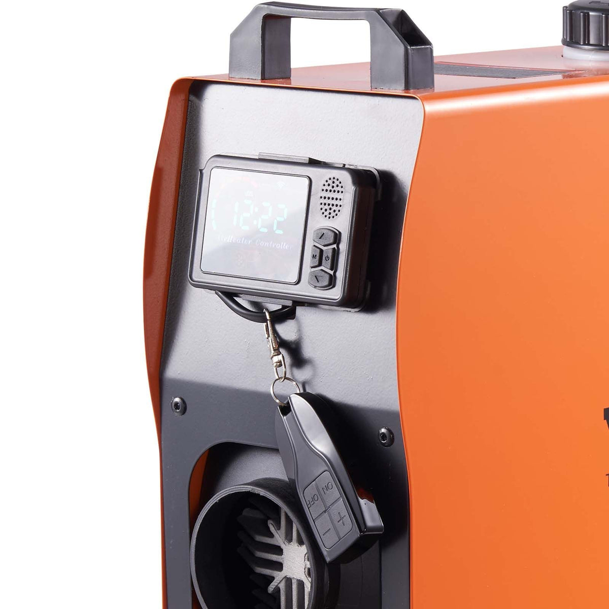5 KW Diesel Air Heater, Bluetooth App Control All-on-one Diesel Heater with Automatic Altitude Adjustment, Remote Control and LCD, Portable Parking Heater for RV Trailer Camper Van Boat
