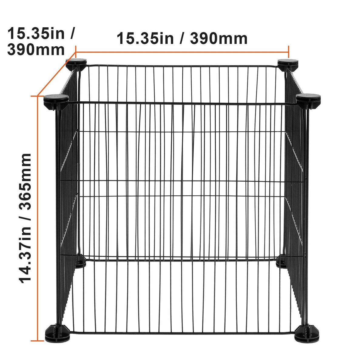 5 Pack Plant Protector from Animals, 15.35'' x 15.35'' Chicken Wire Plant Protector, Plant Cages for Outdoor Plants, Flowers & Vegetables, Keeps Bunny Chicken Squirrels Out, 20pcs Metal Mesh