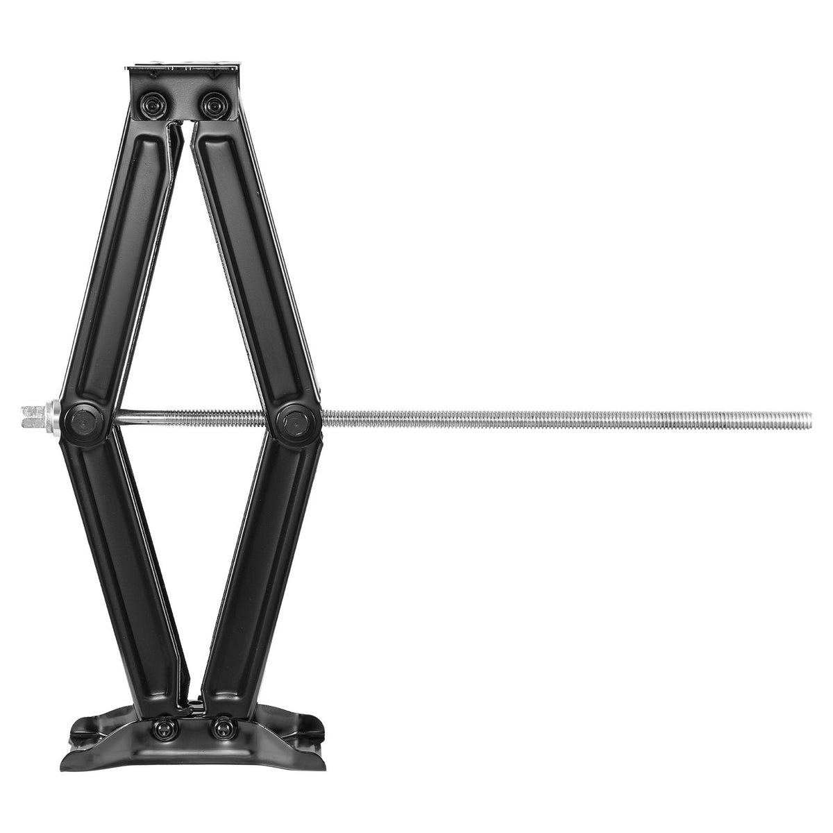 5000 lbs RV Scissor Jacks, 4-23.4 in RV Stabilizer Leveling Scissor Jacks, Set of 4, Heavy Duty Stabilizer Jack with Crank Handle, Socket and Bubble Levels, Not Easily Bent or Deformed