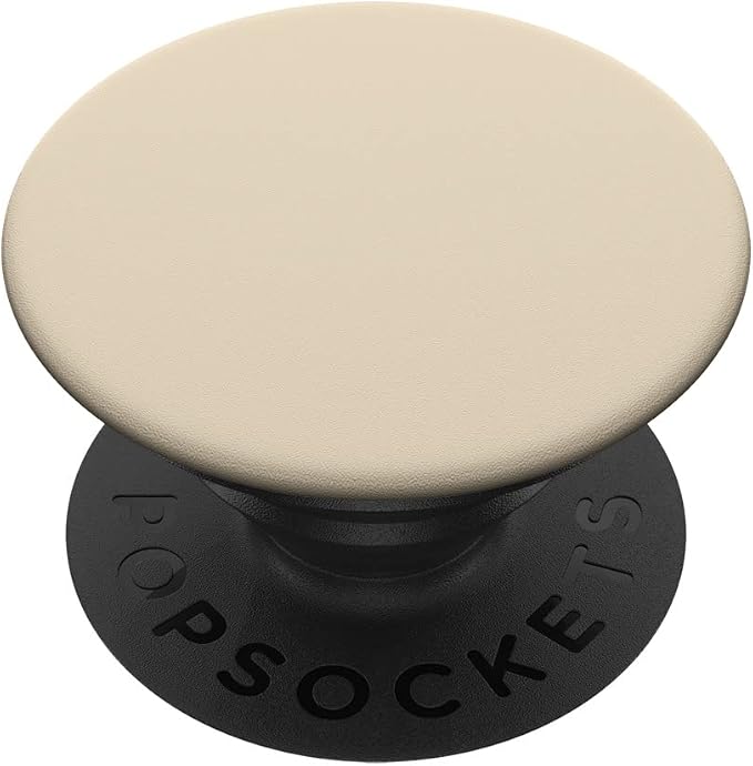 Cute Simple Minimalist Chic Cream PopSockets Adhesive PopGrip