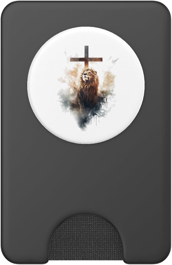 Yeshua Lion of Judah Christian Faith Jesus God Revelation PopSockets PopGrip for MagSafe