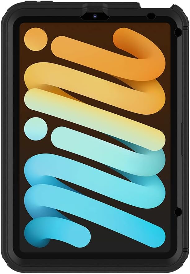OtterBox Defender Series Case for iPad mini (A17) and iPad mini (6th gen) - Black, Rugged, Durable, Multi-Layer Protection, Rugged, Durable, Multi-Layer Protection