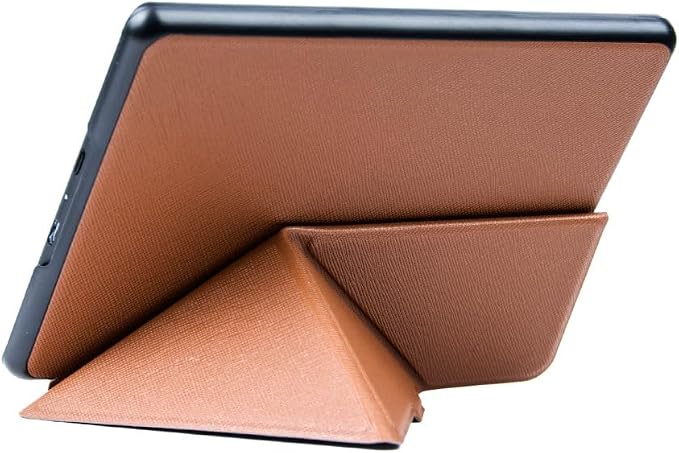 Case for 6 Kindle 11th Generation 2024/2022 Standing Origami Slim Shell Cover with Auto Wake/Sleep for Kindle 11th Generation 2022/2024 Released E-Reader Black