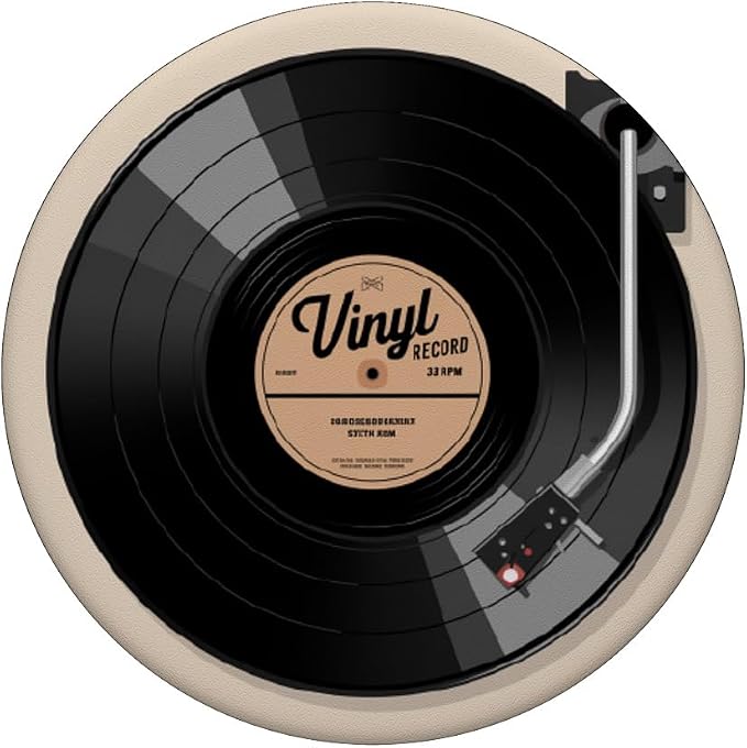 Vinyl Record Player Vinyl Collector Retro Music Lover PopSockets PopGrip for MagSafe