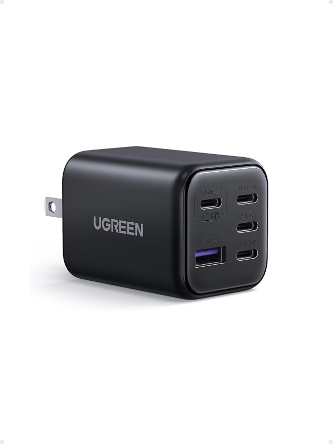 UGREEN USB C Charger with 100W USB C to USB C Cable (2-Pack) Fast Charging Wall Charger Bundle for iPhone 15/16 MacBook Pro/Air iPad Pro Galaxy S24 Pixel Switch – Complete Charging Set