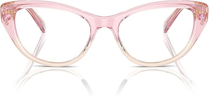 Swarovski womens Sk2023 Cat Eye Prescription Eyewear Frames