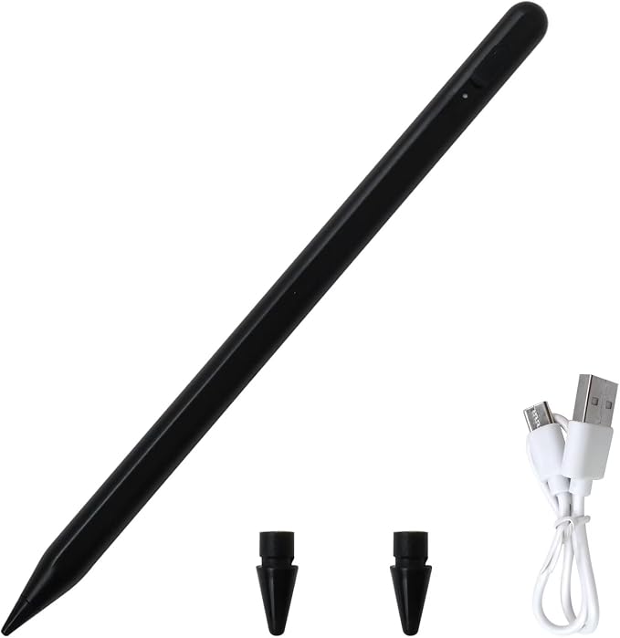 2023 New Touch Screen Stylus Pen Compatible for iPad 2021 9th gen/2020 8th gen/2019 7th gen/2018 6th gen - Black
