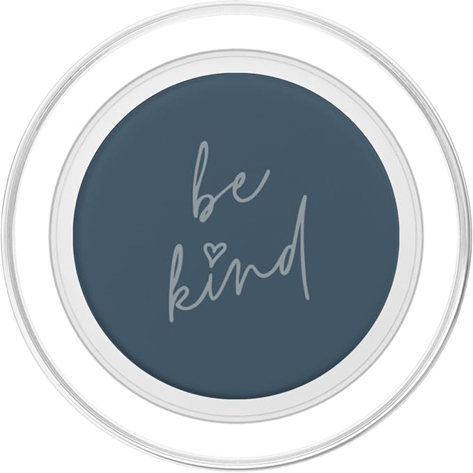 Be Kind - Cute Positive Inspirational Saying (Slate Blue) PopSockets Adhesive PopGrip