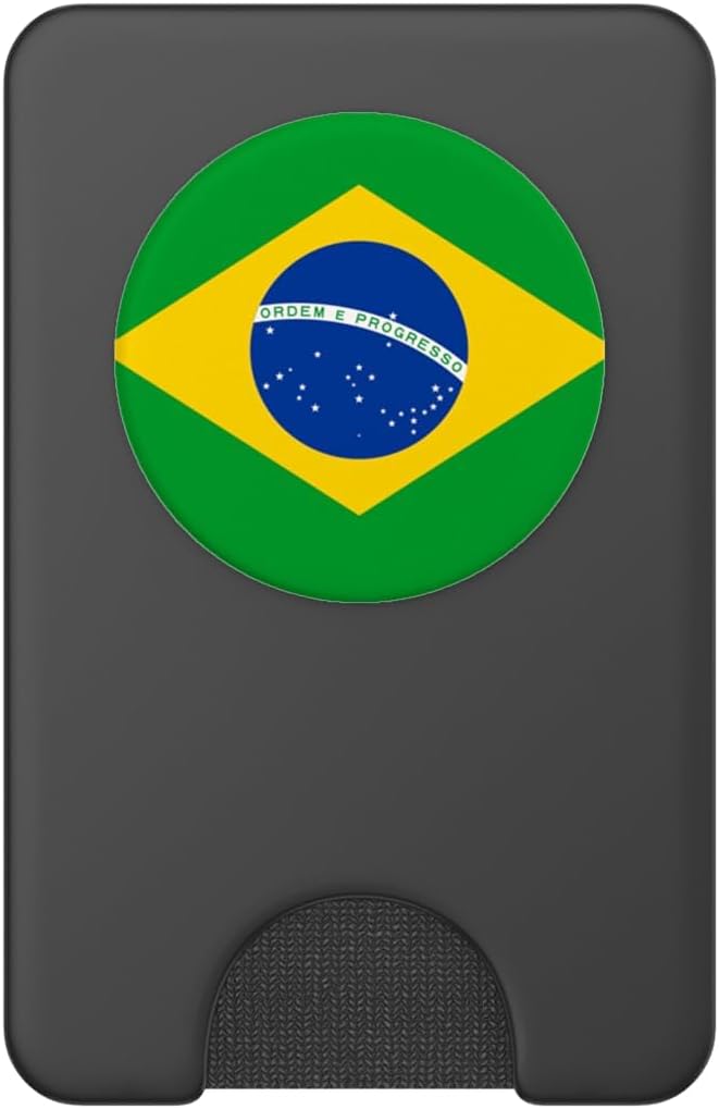 PopSockets World Cup Phone Grip – Brazil Flag PopSockets Adhesive PopGrip