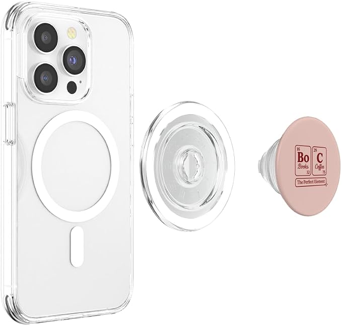 Book Lover Booktrovert Librarian Bookish Reader PopSockets PopGrip for MagSafe