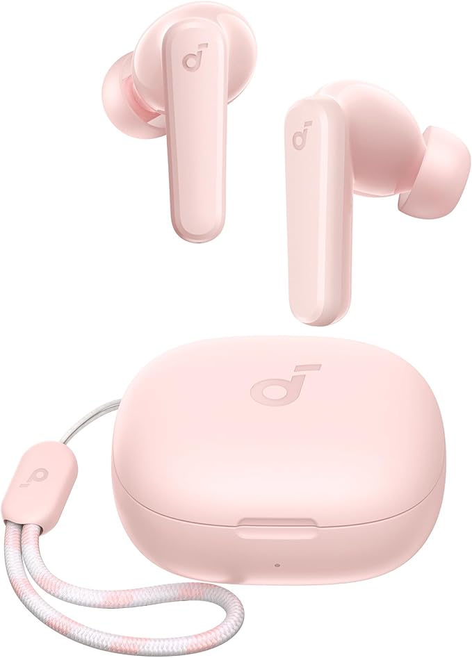 Soundcore by Anker P20i True Wireless Earbuds 10mm Drivers with Big Bass Bluetooth 5.3 30H Long Playtime Water-Resistant 2 Mics for AI Clear Calls 22 Preset EQs Customization via App