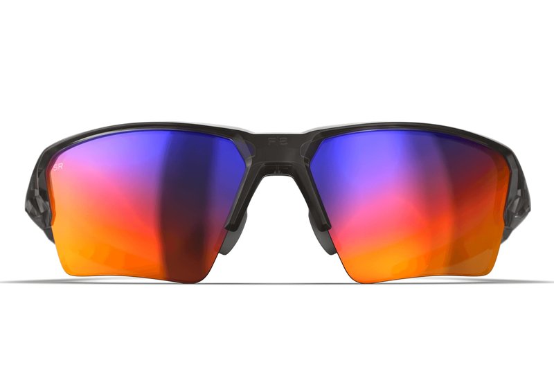 Shady Rays Talon - Mirage Smoke/Blue Red Mirage Mirror Lens, Standard Fit