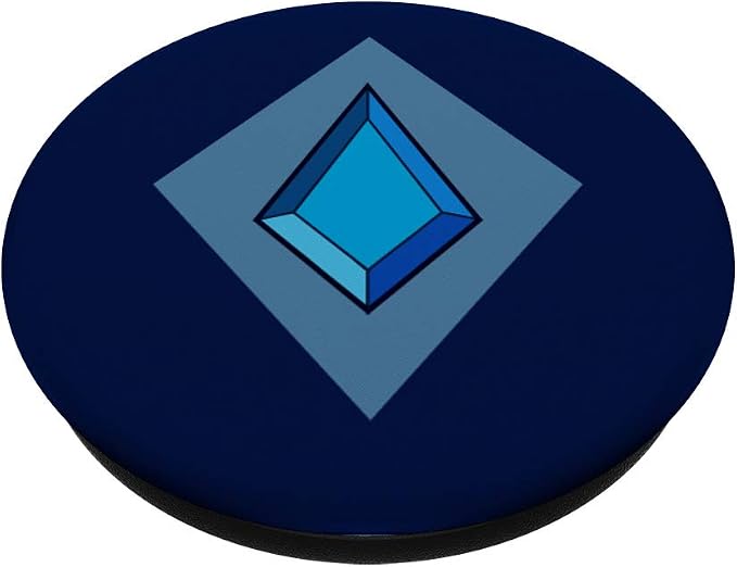 My Blue Diamond - Beautiful Universe Gem PopSockets PopGrip: Swappable Grip for Phones &amp Tablets