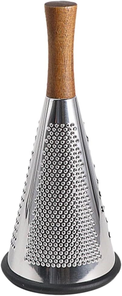 Ciieeo Manual Cheese Grater Stainless Steel Vegetable Grater with Ergonomic Handle Kitchen Gadget for Cheese Fruit and Melon Household Graters for Kitchen 11.81 X 5.11 X 5.11 in