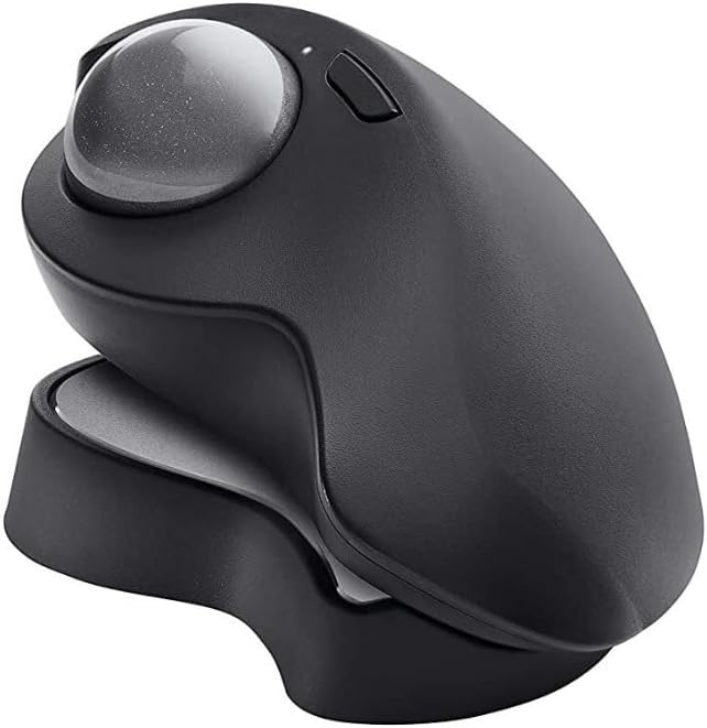 Logitech MX Ergo Plus Advanced Wireless Trackball for PC and MAC with Extra 10° Wedge