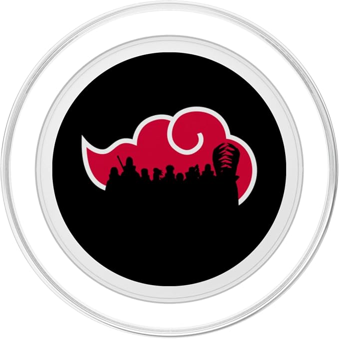 Naruto Shippuden Akatsuki Silhouette Anime PopSockets Adhesive PopGrip