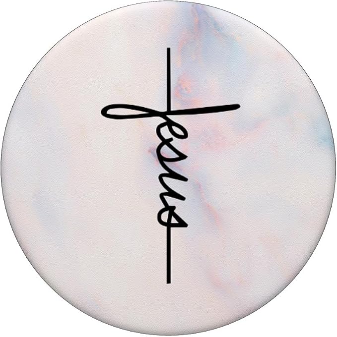 Jesus Cross Phone Grip Christian PopSockets Adhesive PopGrip