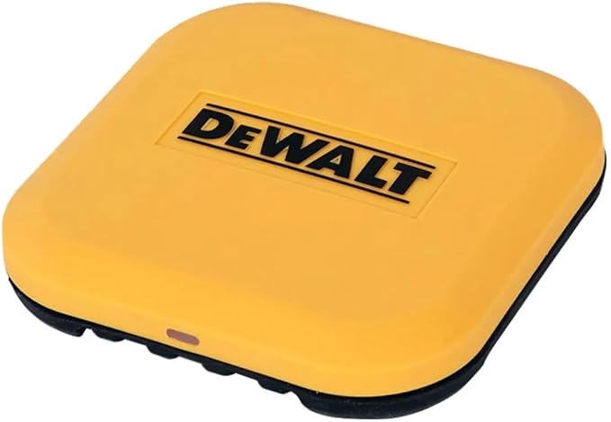 DEWALT Heavy Duty Wireless Charger 10W Max Fast Wireless Charging Pad | Compatible with iPhone 17/16/15/14/13/12/11/X/8 Pro Max Plus Samsung Galaxy S22/S21 AirPods