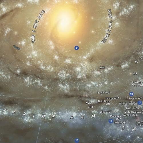 National Geographic: The Milky Way - Poster - 31.25 x 20.25 inches - Art Quality Print