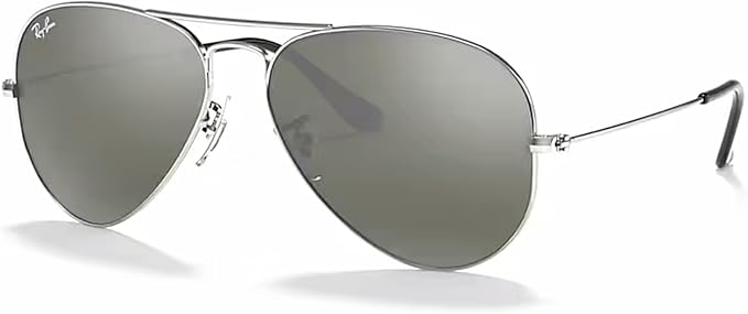 Ray-Ban RB3025 Metal Aviator Sunglasses For Men For Women +BUNDLE with ACCESSORY EYEWEAR KIT