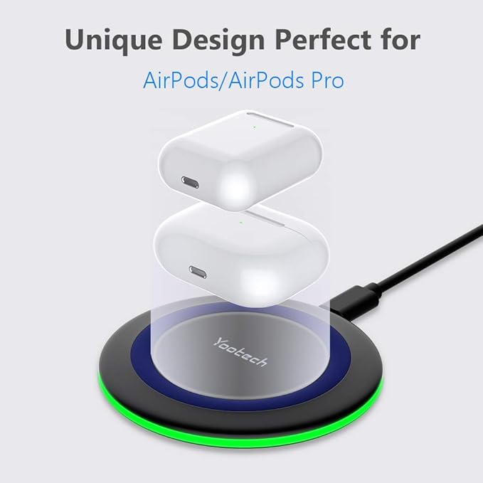 [2 Pack] Wireless Charging Pad Stand Bundle