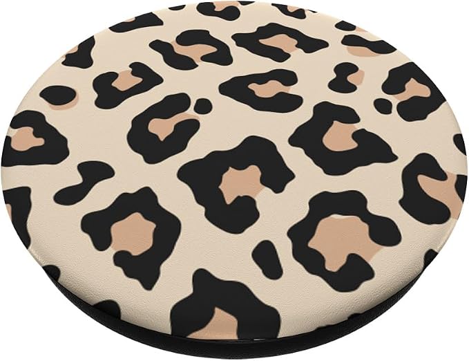 Leopard Cute Print PopSockets PopGrip: Swappable Grip for Phones &amp Tablets