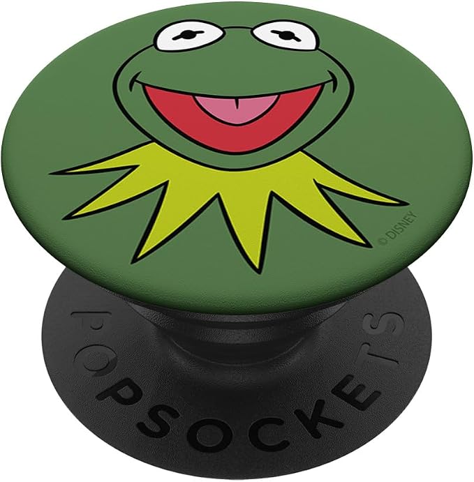 Disney Muppets Kermit Big Face PopSockets Adhesive PopGrip