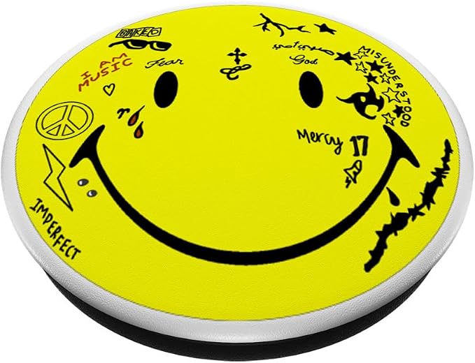 Lil Wayne Tattoo Smiley PopSockets Standard PopGrip