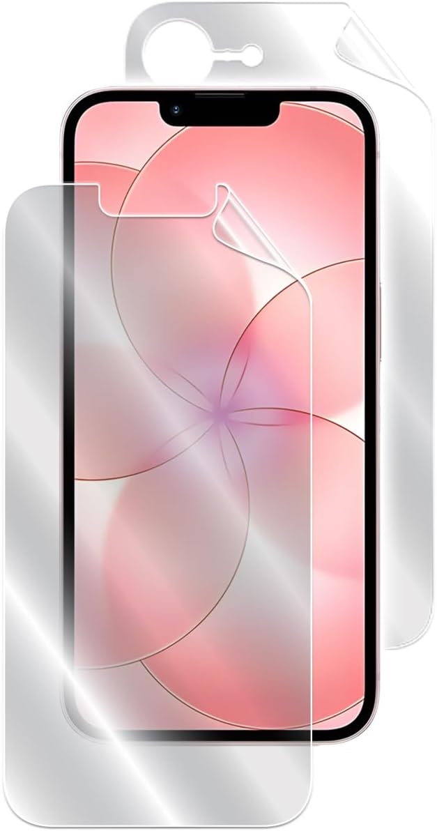 IPG for iPhone 17 Screen + Back Full body Hydrogel Protector Invisible Touch Screen Sensitive Ultra HD Clear Film Anti Scratch Skin Guard - Smooth/Self-Healing/Bubble -Free for iPh17FB